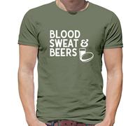 Blood Sweat And Beers - Maglietta Uomo - Giocatore Di Rugby Ama Nazioni Sei 6