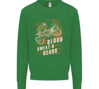 Blood Sweat And Gears Felpa Jumper Motocross Per Bambini