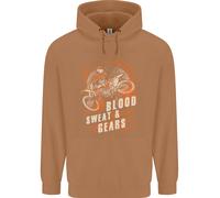 Blood Sweat And Gears Motocross Dirt Bike Uomo Felpa