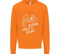 Blood Sweat And Gears Motocross Dirt Bike Uomo Sweatshirt Jumper