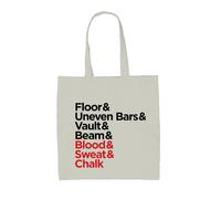 Blood Sweat E Gesso - Tela Borsa Grande - Palestra Ginnastica Raggi Custodia