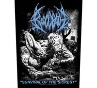 Bloodbath Survival Of The Sickest 30x36x27cm Toppa da schiena da cucire