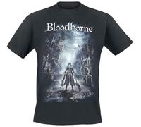 Bloodborne Night Street-T-shirt Uomo, Nero, Medium