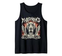 Bloodhound Mom Heavy Metal Wings Fire Cool anni '80 e '90 retrò Canotta