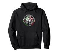 Bloodline Beyond Borders Roots italiano protesta Felpa con Cappuccio