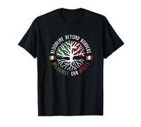 Bloodline Beyond Borders Roots italiano protesta Maglietta