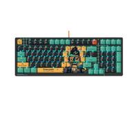 Bloody AT98 Alpha Optical Switch Performance Keyboard - Punto di azionamento regolabile, copritasti in PBT, 7 effetti retroilluminati RGB, design Renegade