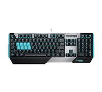 Bloody Light Strike - Tastiera da gioco ottica LK, interruttore rosso (con luce blu) USB Gun Grey