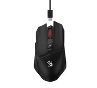 Bloody R36 - Mouse da gioco wireless ultra dual mode - 12000 CPI, sensore PAW3313, trasmissione wireless da 1 ms, 7 pulsanti programmabili, fino a 75 ore di riproduzione, illuminazione RGB, per eSport