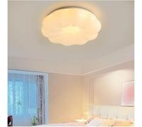 BLOOHK Plafoniera moderna da incasso nordica, apparecchio a LED dal design creativo con fiori a forma di nuvola, lampada soffitto minimalista color crema for camera letto, soggiorno, asilo nido(30cm)
