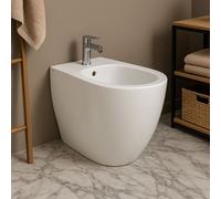 Bloom Bidet Ceramica a Pavimento Colore Bianco Opaco - CONFEZIONE: 1 pz.