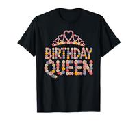 Bloom Birthday Queen Celebrate Sister Oldometer 1996 Fun Maglietta