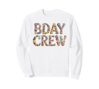 Bloom Compleanno Ragazza Crew Trendy Mom Ufficialmente Vintage 1976 Felpa