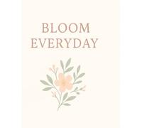 Bloom Everyday - Writing journal, 90 GSM, Ruled, Paperback