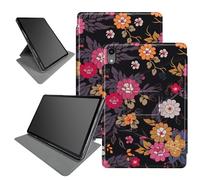 Bloom Flower Case per iPad 10a generazione 11.9 pollici 2022 Release (numero di modello: A2696 A2757 A2777), supporto pieghevole rotante a 360 gradi custodia con angoli di visione multipli con