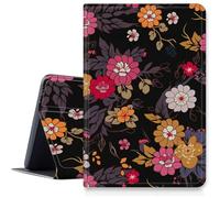Bloom Flower Case per iPad 9a/8a/7a generazione 10,2" 2021/2020/2019 Release, custodia pieghevole in pelle PU antiurto con funzione di accensione/spegnimento automatico per iPad da 10,2 pollici