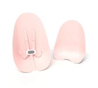 Bloom fresco loft - Cuscino per sedia, misura grande + piccola, con cinghia di fissaggio, colore: rosa