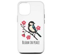 Bloom in Peace Uccello e Cherry Blossom Serenity Art Custodia per iPhone 12/12 Pro