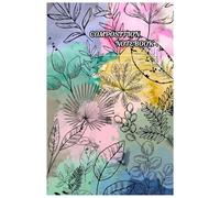 Bloom & Leaf Notebook: 6x9 Inch | 120 Ruled Pages | Cute Flower and Leaf Design Journal for Writing, Notes, and Everyday Use