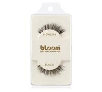 Bloom Natural ciglia finte in capelli naturali (Dwispy, Black) 1 cm