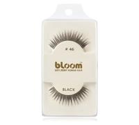 Bloom Natural ciglia finte in capelli naturali No. 46 (Black) 1 cm