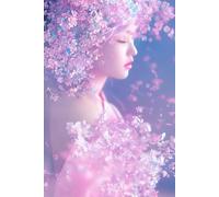 Bloom Notebook / Journal, Hardcover 6" x 9", 100 Pages, Blank, for Home, Office or School
