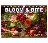 Bloom und Bite. KI mixt Blumen, Obst und Gemüse (Wandkalender 2026 DIN A4 quer), CALVENDO Monatskalender: Künstliche Intelligenz kreiert opulente ... Symbiose aus Natur und digitaler Kreativität.