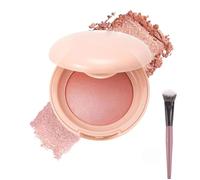 Bloom-up suonatore di evidenziazione al forno, morbido blush luminoso a pizzico, farfogli di evidenziazione al forno, bagliore di lunga durata e leggero, colore costruibile, forma (05)