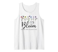 Bloom Where You Are Planted God Quote Bible Verse Christian Canotta