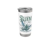"Bloom" Where You Are Planted Nature Vision Board Bicchiere termico in acciaio inox doppia parete