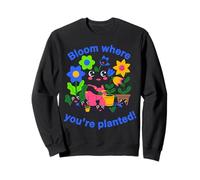 Bloom Where You're Planted - Simpatico Design a Forma di Rana Felpa