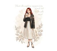 Bloom with Confidence Journal / Female with Red Hair