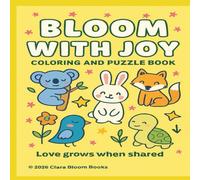 Bloom With Joy Coloring and Puzzle Book