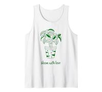 Bloom with Love (Grafica vegetale) Canotta