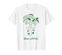 Bloom with Love (Grafica vegetale) Maglietta