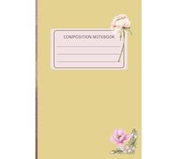 Bloom & Write Composition Notebook | Blossom Thoughts Notebook | Notebook for Students