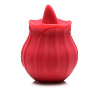Bloomgasm Wild Violet 10X Licking Stimulator Red