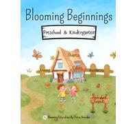 Blooming Beginnings: Alphabet Sounds Workbook Preschool Morning Binder for Ages 3-6 | Letter Tracing, Phonics, and Early Learning Activities