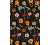 Blooming Brilliance: A Colorful Floral Notebook