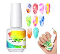 Blooming Gel Polish, Clear Blossom Finish, 15ml Portable & Lightweight Design, Travel Nail Polish for Travel, Outdoor, Home Use, Business Trip, and School Day