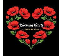 Blooming Hearts - Coloring Book