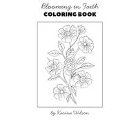 Blooming in Faith: coloring book