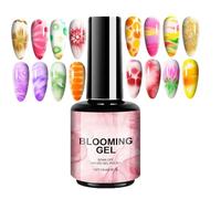 Blooming Nail Gel - UV Nail Polish | 15ml UV Bloom Nails Polish Stamping | Easy To Apply Nails Polishs | Long-Lasting Watercolor Fingernail Base Gel For Girlfriend, Wife, Friend, Sister, Daughter