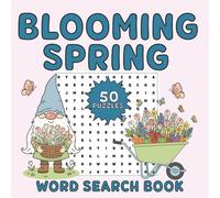 Blooming Spring: Word Search Book, 50 Puzzles