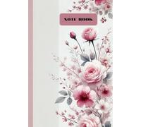 Blooming Thoughts Notebook: A Soft Pink Floral Lined Journal with Watercolor Flower Cover for Women & Teens | 6" x 9" | 120 Pages for Writing, Planning, and Everyday Inspiration