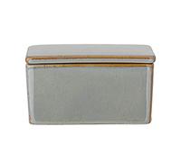 Bloomingville 82052096 Pixie - Burro in gres porcellanato, dimensioni: 13 x 7 x 9 cm, smaltato, lavabile in lavastoviglie