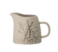 Bloomingville Bricco Del Latte Bea Natura con Fiori 250 ML Stoviglia Brocca