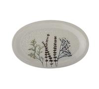 Bloomingville Bea 82055059 - Vassoio in gres di colore naturale, dimensioni: 28,5 x 18 x 2 cm