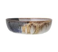 Bloomingville Ciotola da portata Jules, colore naturale, grigio, marrone, blu, ceramica