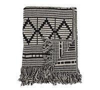 Bloomingville Copriletto, nero, cotone